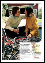 1974 Smirnoff Vodka Copperhead Cocktail Vintage Print Ad Sweater Bike Wa... - £8.30 GBP