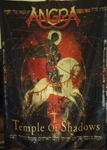 ANGRA Temple of Shadows FLAG CLOTH POSTER BANNER Power Metal - £15.63 GBP