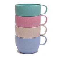 Set of 4 Mugs for Coffee - 350 ml Unbreakable Freezer &amp; Dishwasher Safe - £52.56 GBP