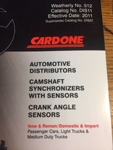 2011. CARDONE Automotive Parts CATALOG - £19.10 GBP