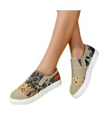 Brown Leopard Patchwork Sneaker - £20.51 GBP