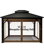 Gazebo Universal Replacement Mosquito Netting – Hugline 10&#39; X 12&#39; Outdoo... - €79,72 EUR