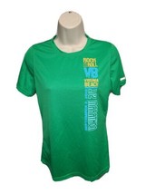 2012 Rock n Roll Virginia Beach 1/2 Marathon Womens Medium Green Jersey - $19.80