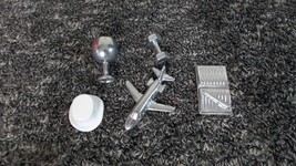 X5 Ms. Monopoly Board Game Replacement  Pieces Movers Tokens Hat Plane C... - $9.99