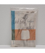 Carol Brent Full Flare Panty 32-312 White XL Hip 45-48 Beau Dura Spun Lo... - $46.85 CAD