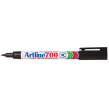 Artline Bullet Tip Permanent Marker 0.7mm (12pcs) - Black - £36.94 GBP