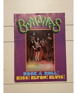 1978 Vintage BANANAS Magazine KISS Elton John  Elvis #18 w/ Horse Poster - £19.63 GBP