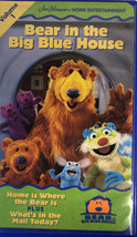Bear In The Big Blue House Vol 1 Home Is Where The Bear Is(Vhs 1998)RARE-SHIP24H - £19.75 GBP