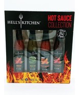 Official Hell's Kitchen hot sauce collection 4 bottle assortment New - £17.65 GBP