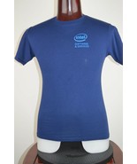 Intel Software Blue Mens Small S T Shirt Code Benders Develop to Higher ... - $17.99