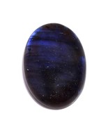 105 Carat Blue Fire Flashy Labradorite Oval Loose Gemstone for Jewellery... - $408.97 MXN