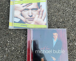 Michael Buble Lot of 2 CDs Carzy Love 2009 &amp; With Love Hallmark 2006 - $10.64