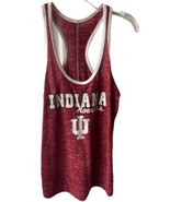 Colosseum Tank Top  Womens xs Red Racer Back Straight Hem Indiana Hoosiers  - £7.19 GBP