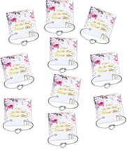 10 Pcs Knot Cuff Bangle Bridesmaid Bracelets - £21.65 GBP