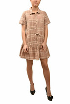 FREE PEOPLE Womens Dress Mustang Relaxed Sugared Combo Beige Size XS OB820461 - £44.73 GBP