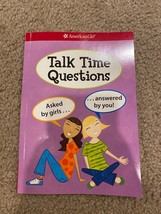 American Girl &quot;Talk Time Questions&quot; a Journal/Style Book That YOU Answer - £2.35 GBP