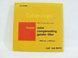 Kodak CC050M 1498070 Color Compensating 100mm x 100mm Filter NEW OLD STOCK - £15.91 GBP