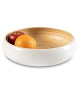 Handcrafted Fruit Bowl For Kitchen Counter And Home Decor 12&quot; Unique Dec... - $45.99