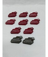 Lot Of (10) Litko Premium Printed Mecha Weapon Destroyed Tokens - $15.28 CAD