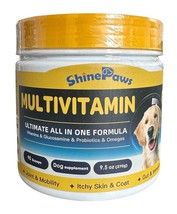 Dog Multivitamin Powder, with Probiotics, Glucosamine, Omega 3, Support Gut - $24.74