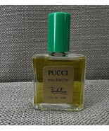 Vintage Emilio Pucci eau fraiche Paris 1/3 Fl Oz 10ml Perfume Full Origi... - $337.92 MXN