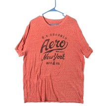 Aeropostale Womens Size XXL Crew Neck Tshirt Shirt Tee Top Heathered Red... - $9.89