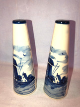 Delft 5.5 Inch Salt And Pepper Shakers Mint - £11.78 GBP