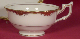 ROYAL CAULDON EDEN V9608 COFFEE CUP S COALPORT ENGLAND GOLD TRIM - £17.00 GBP