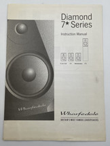 Wharfedale Speakers Owners Manual Pamphlet Instruction Guide Diamond 7 S... - $10.40