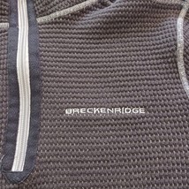 Men's Outfitter Trading Co. Shirt Black & Gray Heather Long Sleeve Pullover Sz M image 7