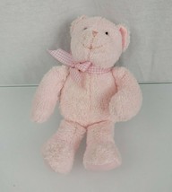 Baby Gund Pink Girl Teddy bear Li&#39;l Lovies 58161 Rattle Toy 5” Stuffed Plush NEW - £23.48 GBP