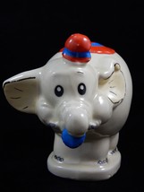 Edasa #601 Ceramic Circus Elephant Figurine ~ Made in Brazil - £15.17 GBP
