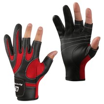 Outdoor Exposed Three-Finger Fishing Gloves Men&#39;S And Women&#39;S Non-Slip  Bicycle  - £79.52 GBP