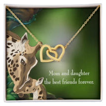 To My Daughter Mom and Daughter Best Friends Forever Inseparable Necklace - £45.51 GBP+