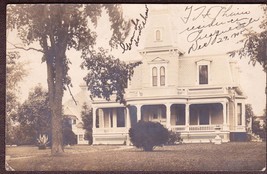 Presque Isle, Maine RPPC 1905 Und/B - Stately Historic Home Photo Postcard - £13.14 GBP