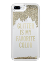 Kate Spade New York Clear Liquid Glitter Case for iPhone 8 Plus &amp; iPhone 7 Plus  - £24.08 GBP