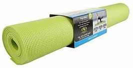 Athletic Works Non Slip Yoga Mat Exercise Training 68 x 24 Inches - Lime Green - £15.72 GBP