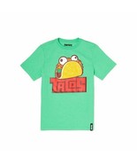 Fortnite Boys TACOS Graphic Short Sleeve T-Shirt Green Size MD-8 - €14,54 EUR