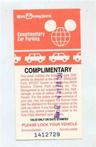 Walt Disney World Complimentary Parking Ticket 1994 - $27.72