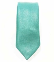 100% Unique Blue Real Formal Wear Style Lambskin Leather Designer Tie Fo... - £26.50 GBP