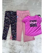 LOT of Girl&#39;s 1 Under Armour Graphic T-Shirt 3t &amp; 2 Under Armour Pants 3t - $33.60 CAD