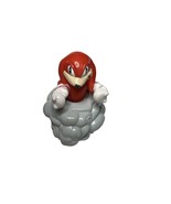 1993 Sega Knuckles Red Sonic The Hedgehog Spinning Car Toy Figure Retro ... - $6.80