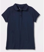 Girls&#39; Small (6/6X) Polo Shirt - All in Motion Dark Blue  - $13.66 CAD