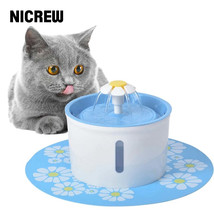 1.6L Pet Automatic Water Fountain Electric Cats Dog Drinking Feeder Bowl Mute Do - €35,67 EUR - €40,10 EUR