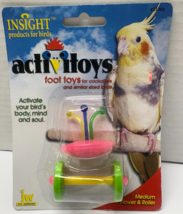 Activitoy Bird JW Pet Medium Flower &amp; Roller For Cockatiels Parakeets To... - $92.70 MXN