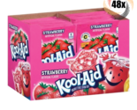 Full Box 48x Packets Kool-Aid Strawberry Caffeine Free ( Fast Free Shipp... - $26.21