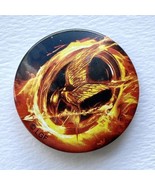 Mockingjay Bird Arrow Fiery Ring Button Pinback 1.25” - $9.95