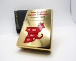New England Lighter Collectors Founded 1993 Solid Brass Zippo 1994 MIB Rare - $129.00