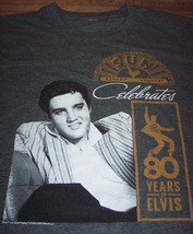 Elvis Presley Sun Record Company 80 Years Of Elvis T-shirt Mens Large - £15.90 GBP