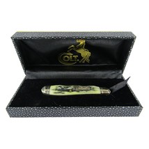 COLT Original Stag 2 Mirror Blade Pocket Knife with Box 5 Inch Total - $43.53